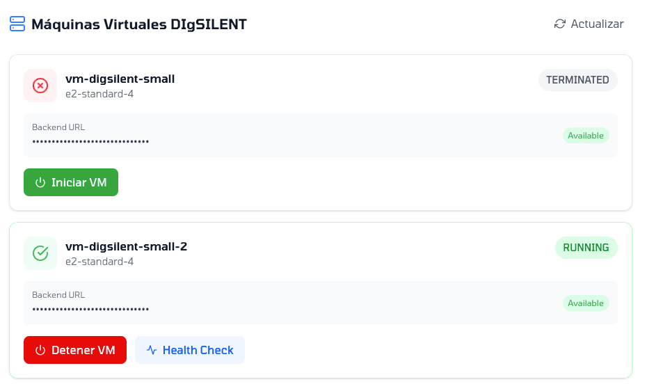 Multiples instancias de DIgSILENT corriendo en paralelo