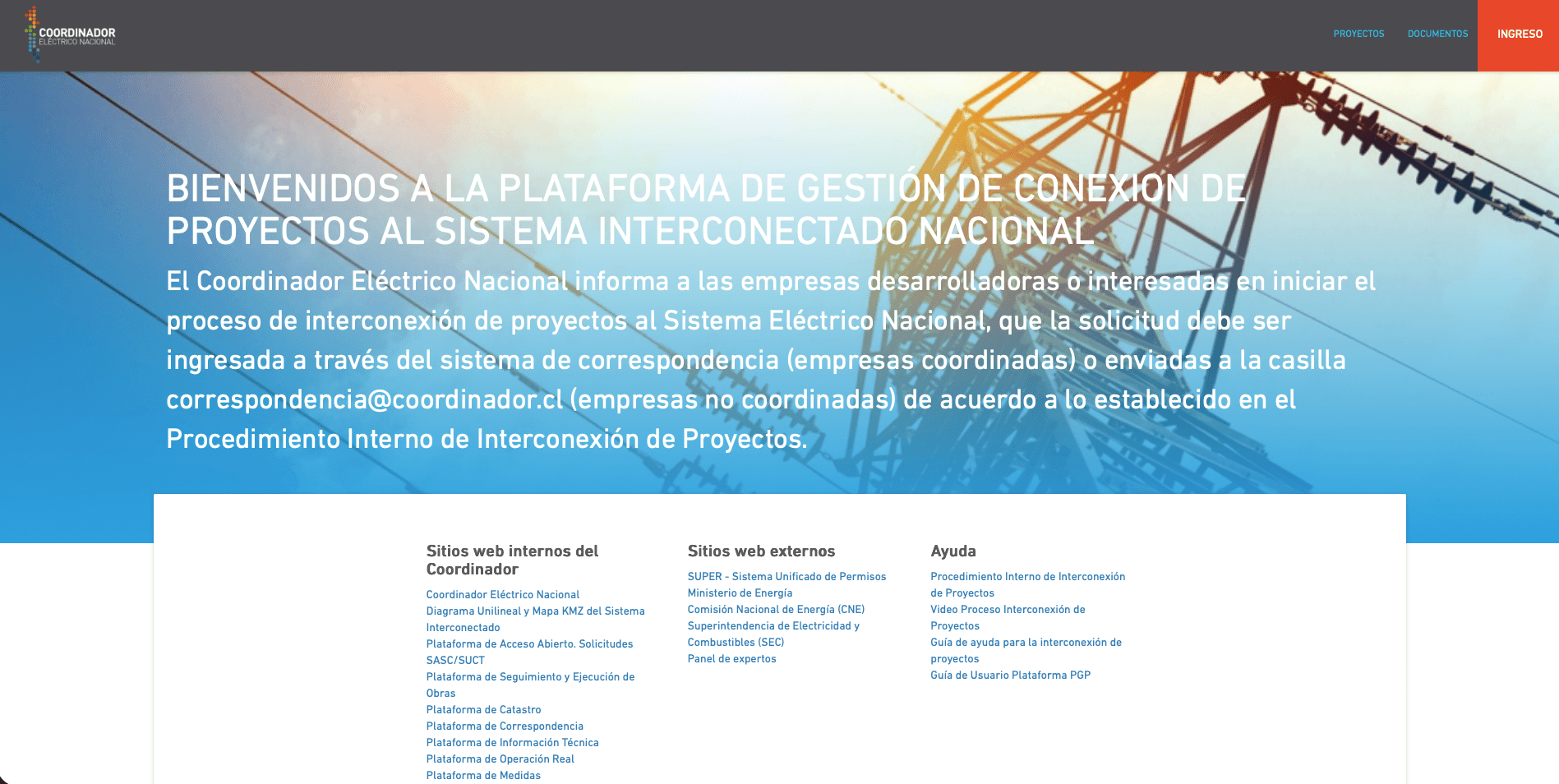 Plataforma de Gestión de Proyectos (PGP) del CEN